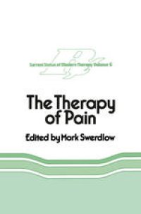 cover of the book The Therapy of Pain