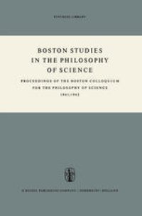 cover of the book Proceedings of the Boston Colloquium for the Philosophy of Science 1961/1962