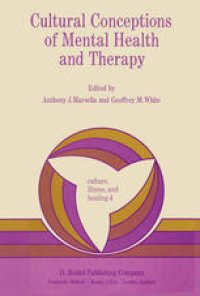 cover of the book Cultural Conceptions of Mental Health and Therapy