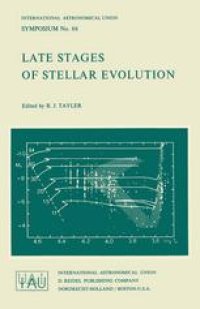 cover of the book Late Stages of Stellar Evolution