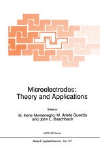 cover of the book Microelectrodes: Theory and Applications