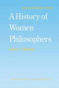 cover of the book A History of Women Philosophers: Contemporary Women Philosophers, 1900-Today