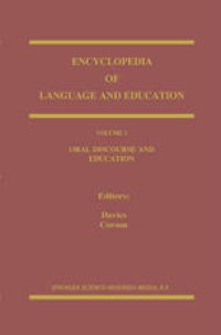 cover of the book Oral Discourse and Education