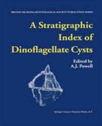 cover of the book A Stratigraphic Index of Dinoflagellate Cysts