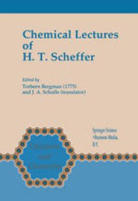 cover of the book Chemical Lectures of H.T. Scheffer