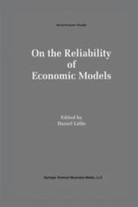 cover of the book On the Reliability of Economic Models: Essays in the Philosophy of Economics