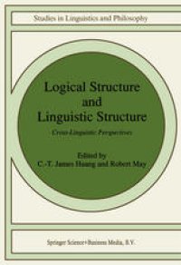 cover of the book Logical Structure and Linguistic Structure: Cross-Linguistic Perspectives