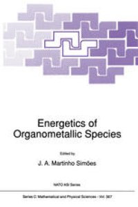 cover of the book Energetics of Organometallic Species