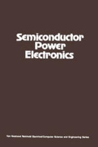 cover of the book Semiconductor Power Electronics