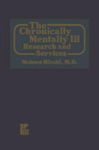 cover of the book The Chronically Mentally Ill: Research and Services