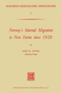 cover of the book Norway’s Internal Migration to New Farms since 1920