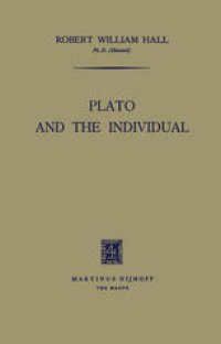 cover of the book Plato and the Individual