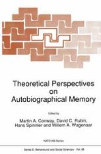 cover of the book Theoretical Perspectives on Autobiographical Memory