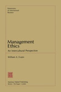 cover of the book Management Ethics: An Intercultural Perspective