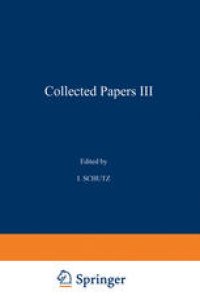 cover of the book Collected Papers III: Studies in Phenomenological Philosophy