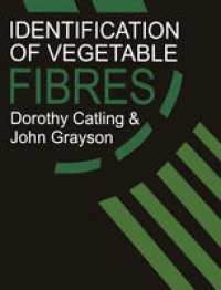 cover of the book Identification of Vegetable Fibres