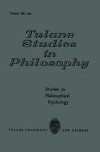 cover of the book Studies in Philosophical Psychology