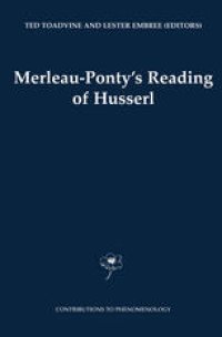 cover of the book Merleau-Ponty’s Reading of Husserl