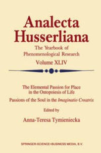 cover of the book The Elemental Passion for Place in the Ontopoiesis of Life: Passions of the Soul in the Imaginatio Creatrix