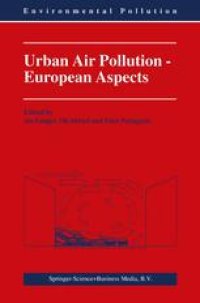 cover of the book Urban Air Pollution — European Aspects