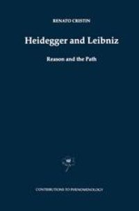 cover of the book Heidegger and Leibniz: Reason and the Path with a Foreword by Hans Georg Gadamer