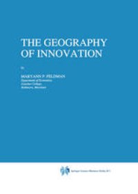cover of the book The Geography of Innovation