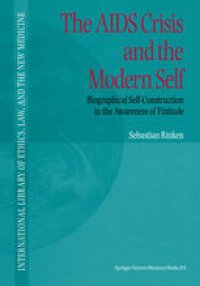 cover of the book The AIDS Crisis and the Modern Self: Biographical Self-Construction in the Awareness of Finitude