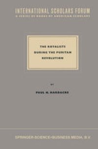 cover of the book The Royalists during the Puritan Revolution