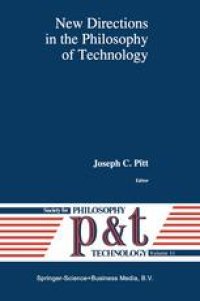 cover of the book New Directions in the Philosophy of Technology