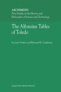 cover of the book The Alfonsine Tables of Toledo