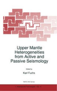 cover of the book Upper Mantle Heterogeneities from Active and Passive Seismology