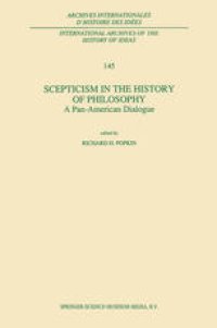 cover of the book Scepticism in the History of Philosophy: A Pan-American Dialogue