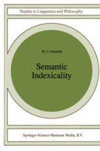 cover of the book Semantic Indexicality