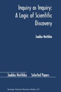 cover of the book Inquiry as Inquiry: A Logic of Scientific Discovery