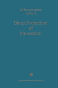 cover of the book Direct Protection of Innovation