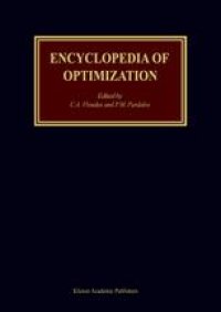 cover of the book Encyclopedia of Optimization