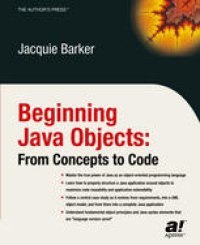 cover of the book Beginning Java Objects