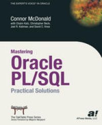 cover of the book Mastering Oracle PL/SQL: Practical Solutions