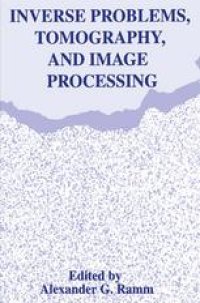 cover of the book Inverse Problems, Tomography, and Image Processing