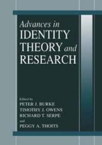 cover of the book Advances in Identity Theory and Research