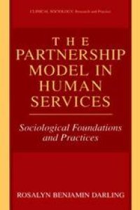 cover of the book The Partnership Model in Human Services: Sociological Foundations and Practices