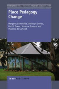 cover of the book Place Pedagogy Change