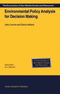 cover of the book Environmental Policy Analysis for Decision Making