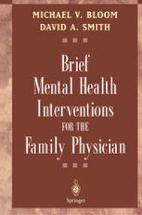 cover of the book Brief Mental Health Interventions for the Family Physician