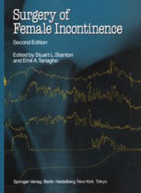 cover of the book Surgery of Female Incontinence