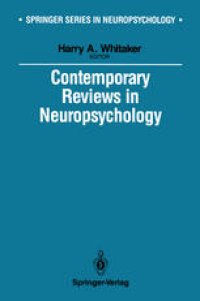 cover of the book Contemporary Reviews in Neuropsychology