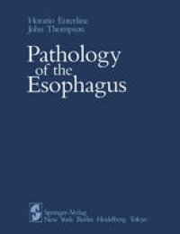 cover of the book Pathology of the Esophagus