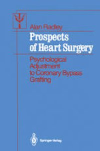 cover of the book Prospects of Heart Surgery: Psychological Adjustment to Coronary Bypass Grafting