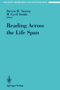 cover of the book Reading Across the Life Span