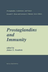 cover of the book Prostaglandins and Immunity